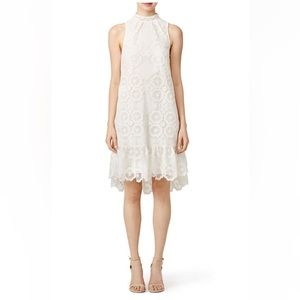 Erin Fetherston White Coquette Dress, Size 0